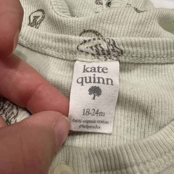 Kate Quinn Green Guitars Ribbed Romper - Picture 6 of 6